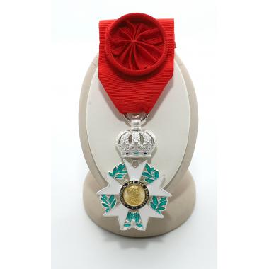 French Legion of Honour Officer Class with Crown in Silver (1st Empire)