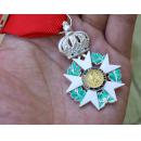 French Legion of Honour Chevalier Class with Crown in Silver (1st Empire)