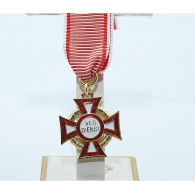 Austrian Military Merit Cross 3rd Class with War Decoration