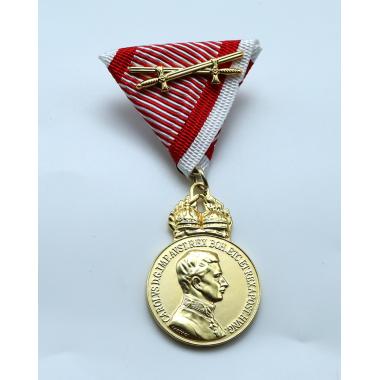 Bronze Military Merit Medal with Swords,Karl I （Austria-Hungary)