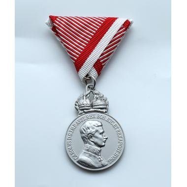Silver Military Merit Medal,Karl I （Austria-Hungary)