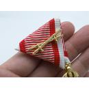 Bronze Military Merit Medal on the War Ribbon with Swords, Franz Joseph I（Austria-Hungary)