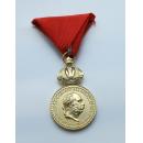 Bronze Military Merit Medal on the Red Ribbon, Franz Joseph I（Austria-Hungary)