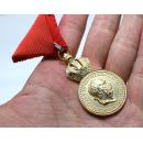 Bronze Military Merit Medal on the Red Ribbon, Franz Joseph I（Austria-Hungary)