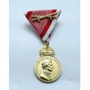 Bronze Military Merit Medal with Swords,Karl I （Austria-Hungary)