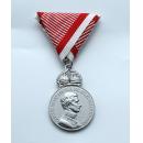 Silver Military Merit Medal,Karl I （Austria-Hungary)