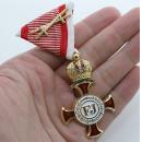 Golden Cross of Merit with the Crown and Swords (Austria-Hungary)