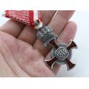 Silver Cross of Merit with the Crown and Swords (Austria-Hungary)