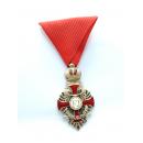 Knight’s Cross of the Order of Franz Joseph on the Red Ribbon