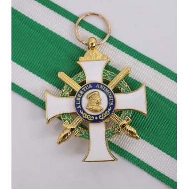 Knight's Cross of the Royal Saxon Order of Albrecht 1st Class with Swords