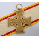 War Merit Cross (Lippe)  with	 Non-combat Ribbon