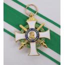 Knight's Cross of the Royal Saxon Order of Albrecht 1st Class with Swords