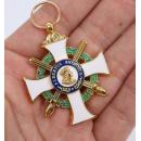 Knight's Cross of the Royal Saxon Order of Albrecht 1st Class with Swords