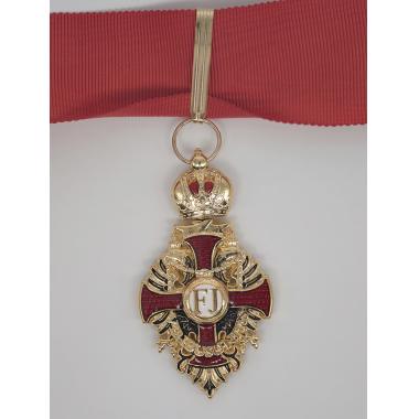 Commander’s Cross of the Order of Franz Joseph with Red Ribbon