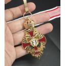 Commander’s Cross of the Order of Franz Joseph with Red Ribbon